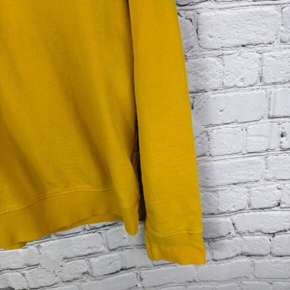 American Giant Yellow Gold Crewneck Sweatshirt Size Large Made in USA   M - Picture 4 of 7